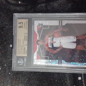 2019-20 Panini Fast Break Prizm #255 Rui Hachimura RC Rookie Variations BGS 9.5